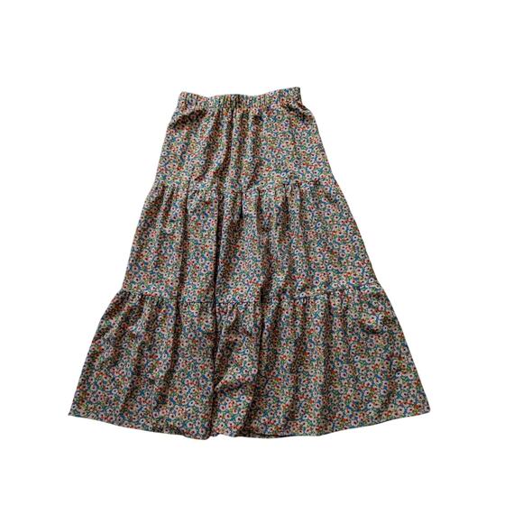 SHIEN women's long skirt, floral print, flowy & fun; Medium - Picture 2 of 7